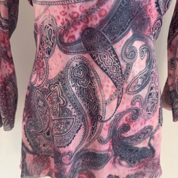 Johnny Heaven Babydoll Blouse Y2K Grunge L - Picture 5 of 7